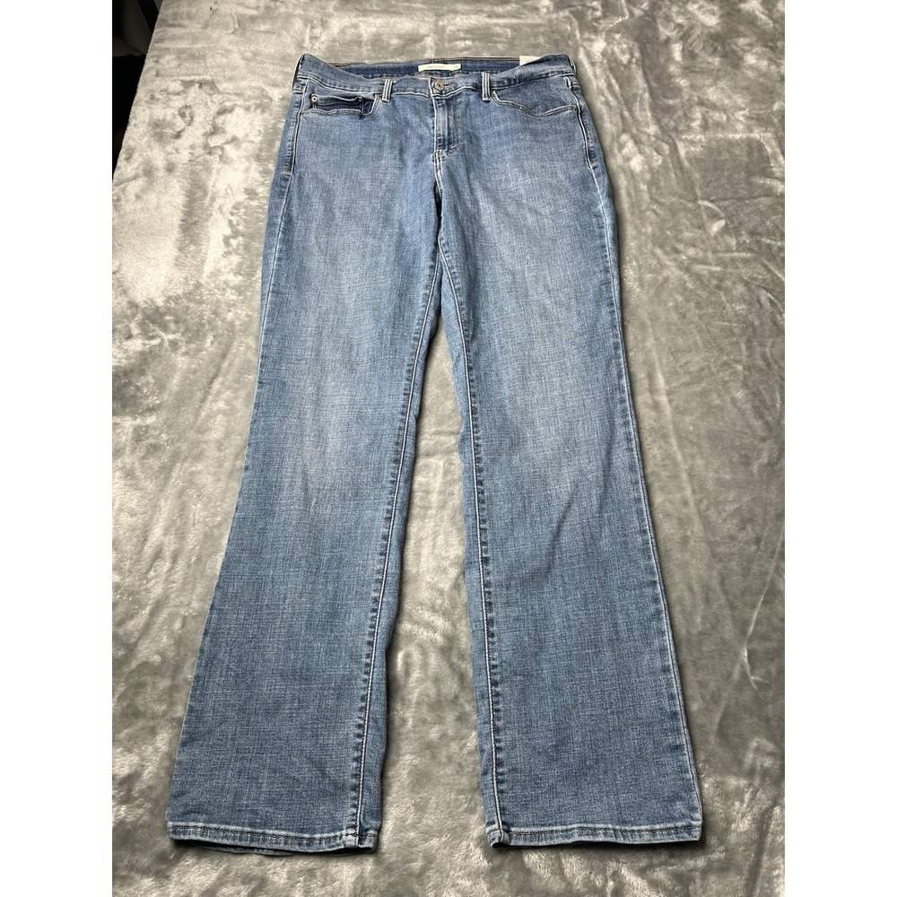 Levi's Jeans Women Size 14 505 Straight Leg Blue Medium Wash